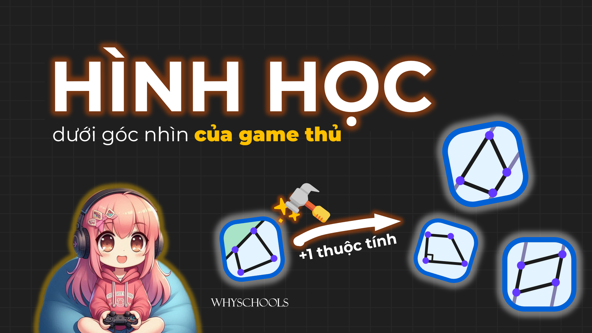 WhySchools - Hình học qua góc nhìn game thủ